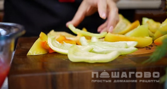 Фото приготовления рецепта: Слоеные баклажаны на зиму - шаг 2