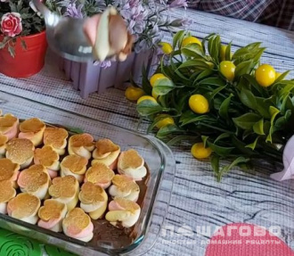 Фото приготовления рецепта: Маршмеллоу с шоколадом - шаг 3