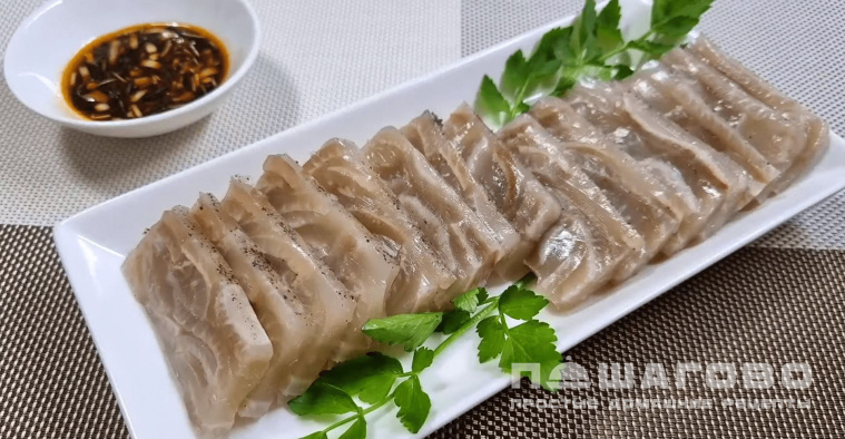 Холодец из свиных шкурок