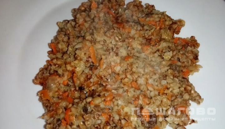 Гречка по-купечески с уткой