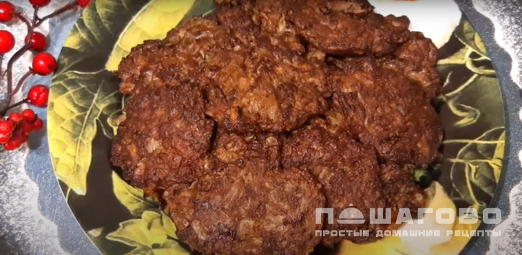 Котлеты из куриной печени