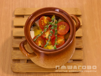 Фото приготовления рецепта: Суп с бараниной в горшочке - шаг 7