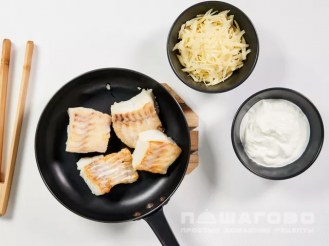 Фото приготовления рецепта: Рыбная запеканка с кабачками - шаг 2
