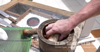 Фото приготовления рецепта: Каракатица на гриле - шаг 5