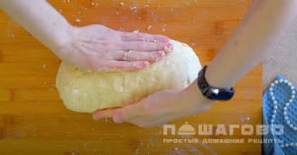 Фото приготовления рецепта: Торт «Наполеон» со сгущенным молоком - шаг 3