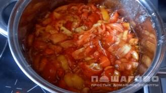Фото приготовления рецепта: Варенье из помидоров - шаг 1