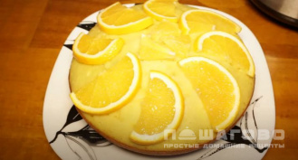 Фото приготовления рецепта: Апельсиновый кекс в мультиварке - шаг 8