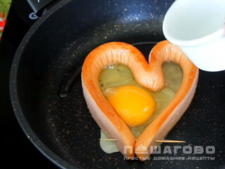 Фото приготовления рецепта: Романтический завтрак - шаг 2