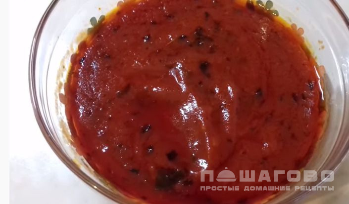 Соус для пиццы из томатной пасты