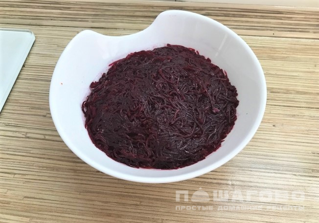 Селедка под шубой постная