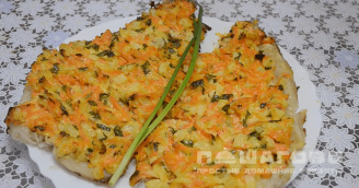 Фото приготовления рецепта: Пангасиус в духовке с овощами - шаг 4