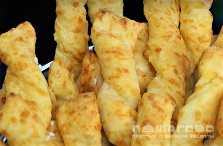 Сырные палочки к супу