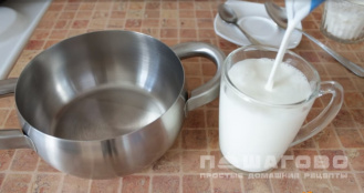 Фото приготовления рецепта: Молочный суп с вермишелью - шаг 1