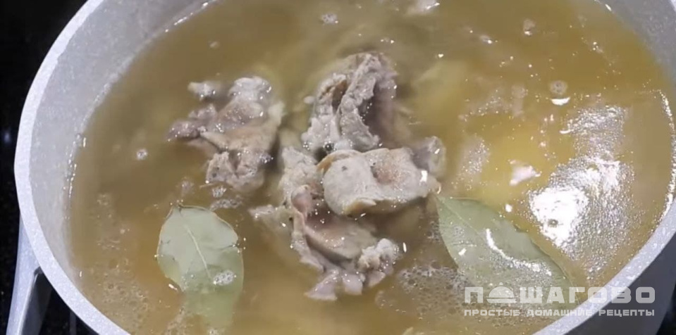 Фото приготовления рецепта: Суп гороховый классический с мясом - шаг 5
