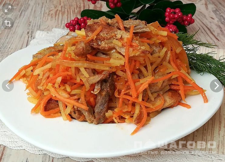 Салат из требухи