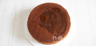 Фото приготовления рецепта: Венский шоколадный торт «Захерторте» - шаг 12