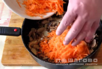 Фото приготовления рецепта: Быстрый суп из свежих шампиньонов, картофеля и моркови - шаг 2