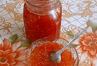 Фото приготовления рецепта: Варенье из помидоров - шаг 3