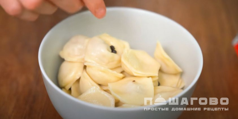 Тесто для пельменей
