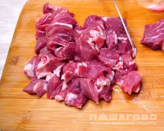 Фото приготовления рецепта: Подлива с мясом к макаронам - шаг 1