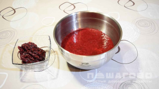 Фото приготовления рецепта: Морс из ягод - шаг 3