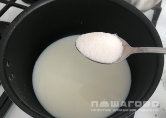 Фото приготовления рецепта: Панна-котта мандариновая - шаг 4