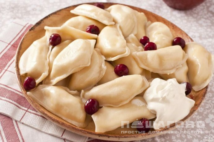 Классические вареники с творогом