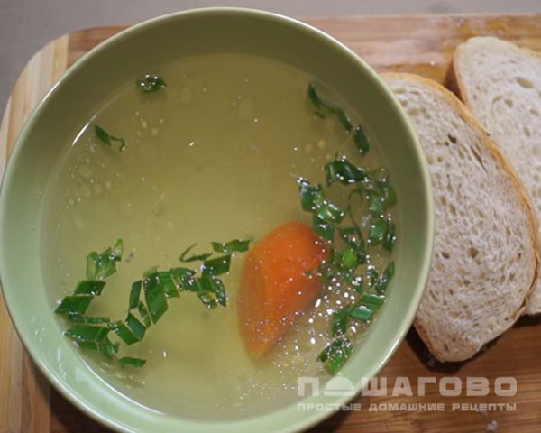 Куриный бульон в мультиварке