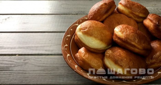 Фото приготовления рецепта: Пончики со сгущенкой - шаг 17
