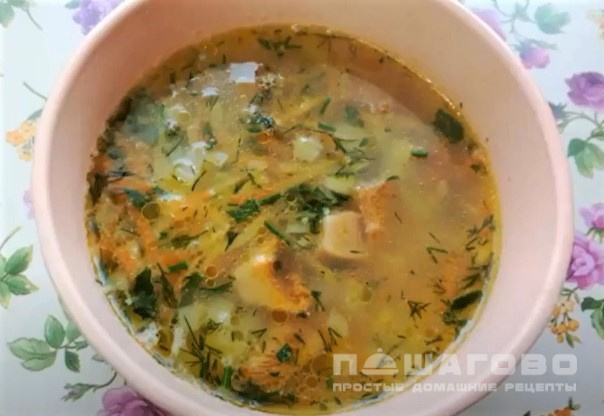 Грибной суп с лисичками