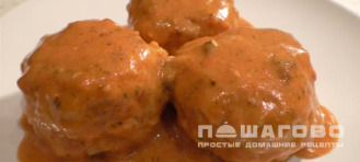 Фото приготовления рецепта: Котлеты ежики рыбные с рисом и подливкой - шаг 6
