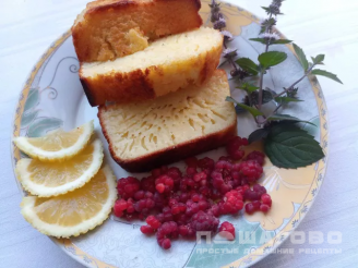Фото приготовления рецепта: Лимонный манник - шаг 4