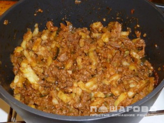 Фото приготовления рецепта: Рагу по-татарски - шаг 8