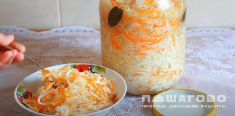 Маринованная капуста за сутки