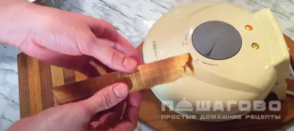 Фото приготовления рецепта: Вафельные трубочки со сгущенкой - шаг 5