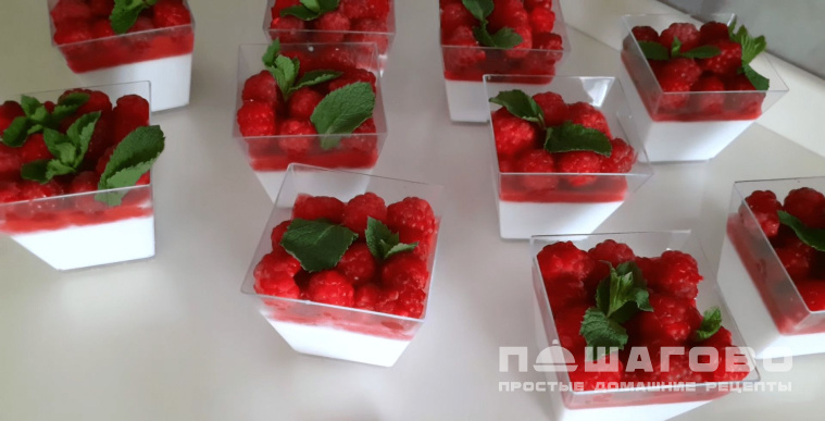 Кокосовая панна котта