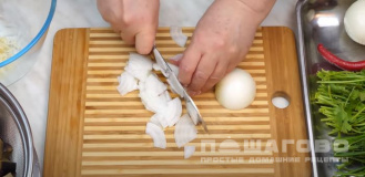 Фото приготовления рецепта: Баклажаны Как грибы на зиму - шаг 6