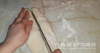 Фото приготовления рецепта: Украинские вареники с творогом - шаг 5