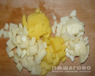 Фото приготовления рецепта: Суп с яйцами и картошкой - шаг 1