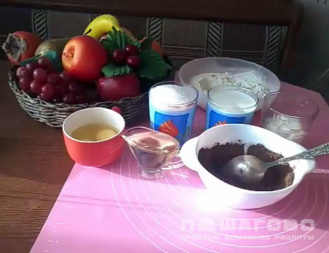 Фото приготовления рецепта: Сибирский черемуховый торт - шаг 1