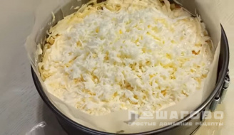 Фото приготовления рецепта: Салат Мимоза без картошки с рисом - шаг 9
