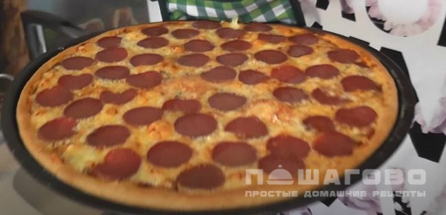 Пицца Пепперони в домашних условиях