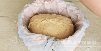 Фото приготовления рецепта: Хлеб цельнозерновой - шаг 7