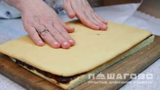 Фото приготовления рецепта: Пирожное «Школьное» по ГОСТу - шаг 13