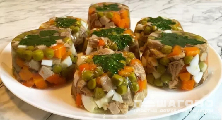 Желе мясное