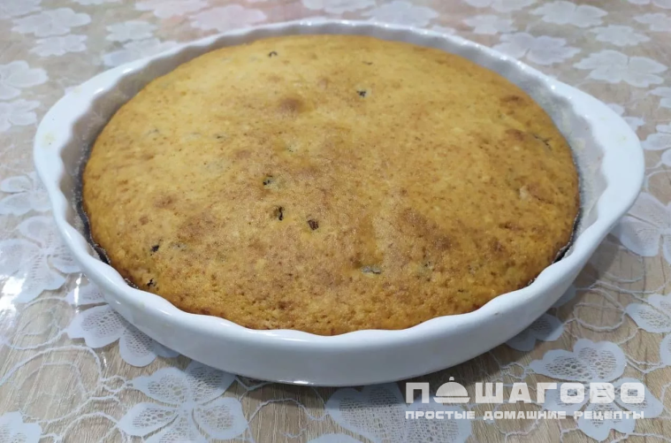 Манник с изюмом