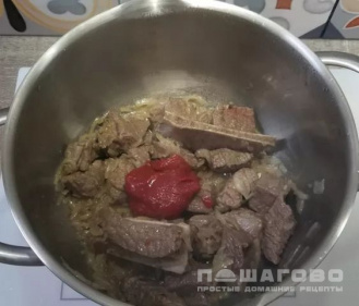 Фото приготовления рецепта: Легкая шурпа из говядины с рисом - шаг 2