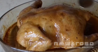 Фото приготовления рецепта: Курица в меду - шаг 4