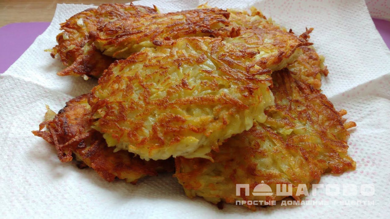 Драники с мясом