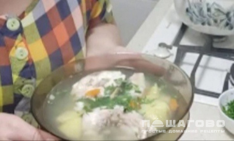 Уха из головы пеленгаса